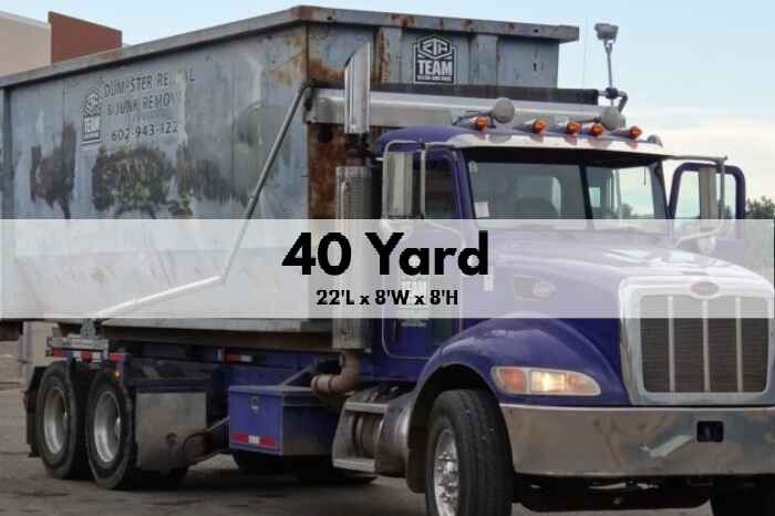 40-Yard Dumpster Rental